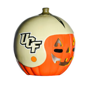 UCF Knights Ceramic Pumpkin Helmet