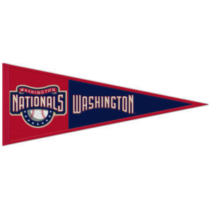 WinCraft Washington Nationals 13" x 32" Retro Logo Pennant