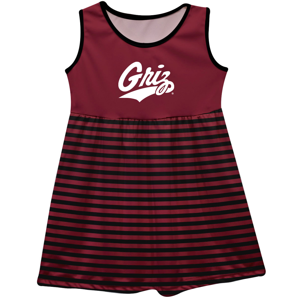 Girls Toddler Maroon Montana Grizzlies Tank Top Dress