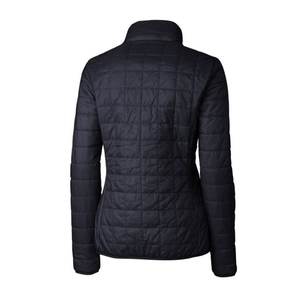 Women's Cutter & Buck Navy Fanatics Corporate Rainier PrimaLoft Eco Insulated Full-Zip Puffer Jacket - Image 7