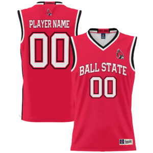 Youth Game Day Greats Cardinal Ball State Cardinals NIL Pick-A-Player Lightweight Basketball Jersey