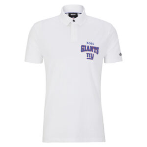Men's BOSS X NFL  White/Royal New York Giants Punter Polo