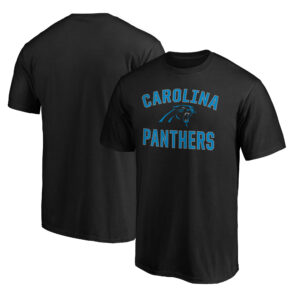 Men's  Black Carolina Panthers Victory Arch T-Shirt