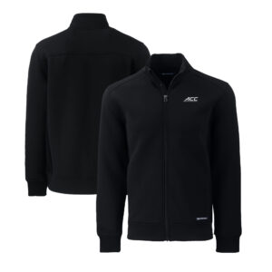 Men's Cutter & Buck  Black ACC Gear Roam Eco Recycled Full-Zip Jacket