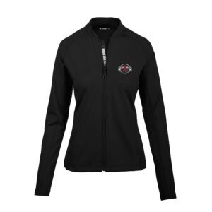 Women's Levelwear  Black Houston Rockets Ezra Insignia Core Full-Zip Jacket