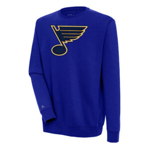 Men's Antigua  Blue St. Louis Blues Victory Pullover Sweatshirt