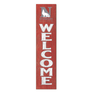 Newberry College Wolves 12'' x 48'' Welcome Outdoor Leaner
