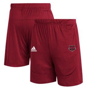 Men's adidas  Scarlet Arkansas State Red Wolves Sideline 21 Knit Shorts