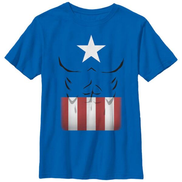 Youth Mad Engine  Royal Captain America T-Shirt