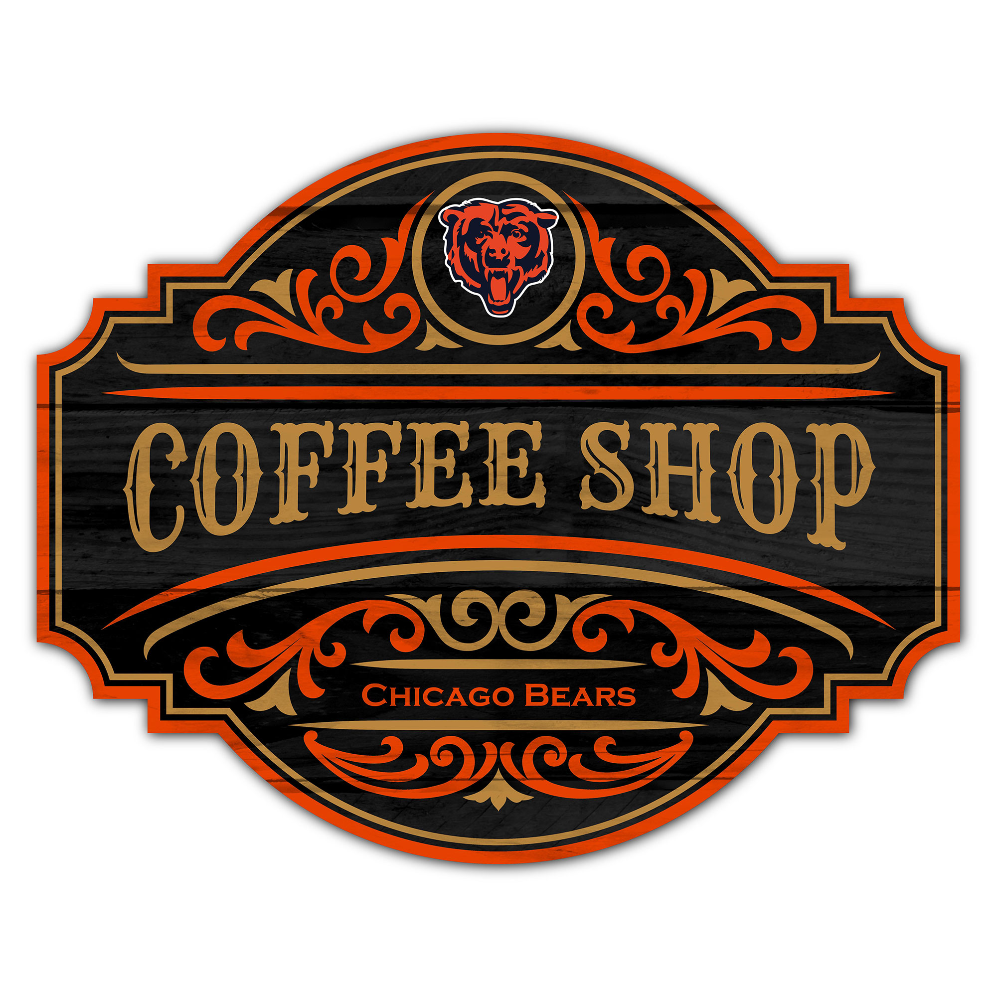 Chicago Bears 12" Coffee Tavern Sign