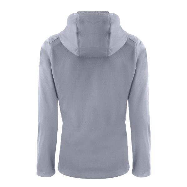 Women's Cutter & Buck  Gray Oklahoma City Baseball Club Evoke Eco Softshell Recycled Full-Zip Jacket - Image 7