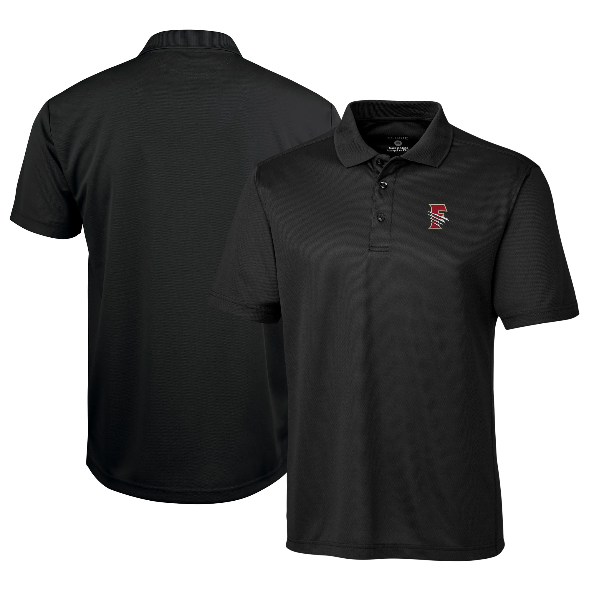 Men's Cutter & Buck Black Fresno Grizzlies Clique Ice Pique Tech Polo - Image 5