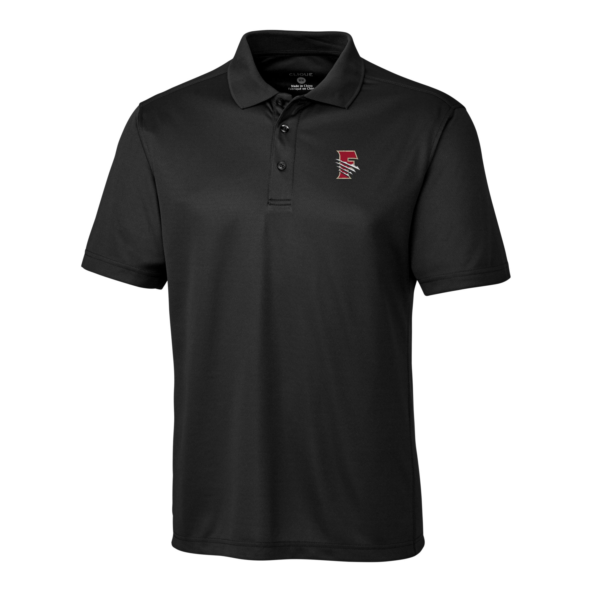 Men's Cutter & Buck Black Fresno Grizzlies Clique Ice Pique Tech Polo - Image 6