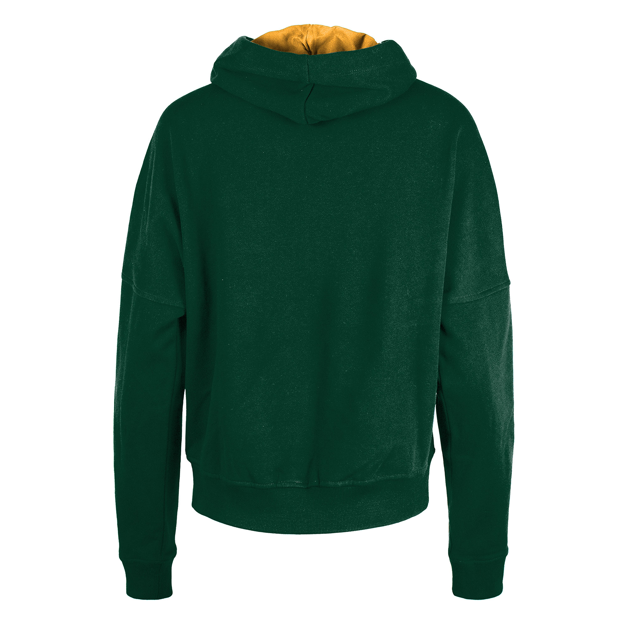 Women's New Era Green Green Bay Packers Boxy Pullover Hoodie - Image 4