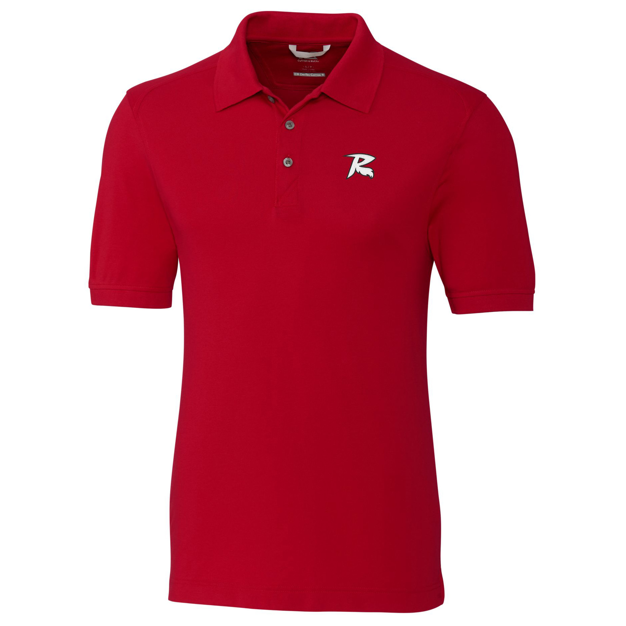 Men's Cutter & Buck Red Richmond Flying Squirrels Big & Tall DryTec Advantage Tri-Blend Pique Polo - Image 3