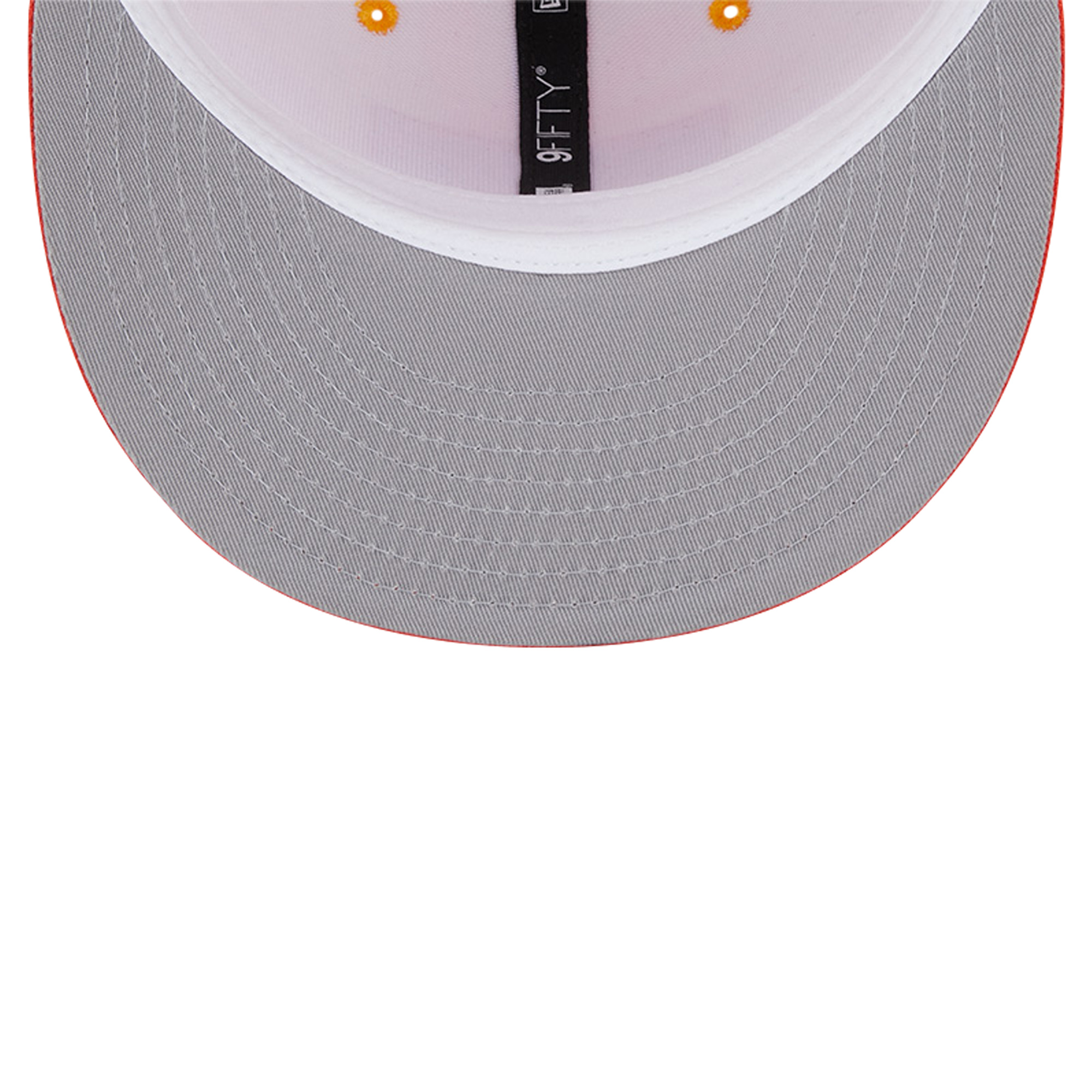 Men's New Era Orange San Francisco Giants Bikini Bottom Trucker 9FIFTY Snapback Hat - Image 11