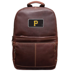 Brown Pittsburgh Pirates Color Logo Plate Kannah Canyon Backpack