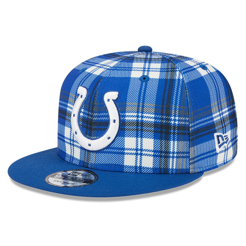 Youth New Era Royal Indianapolis Colts 2024 Sideline Statement 9FIFTY Snapback Hat - Image 2