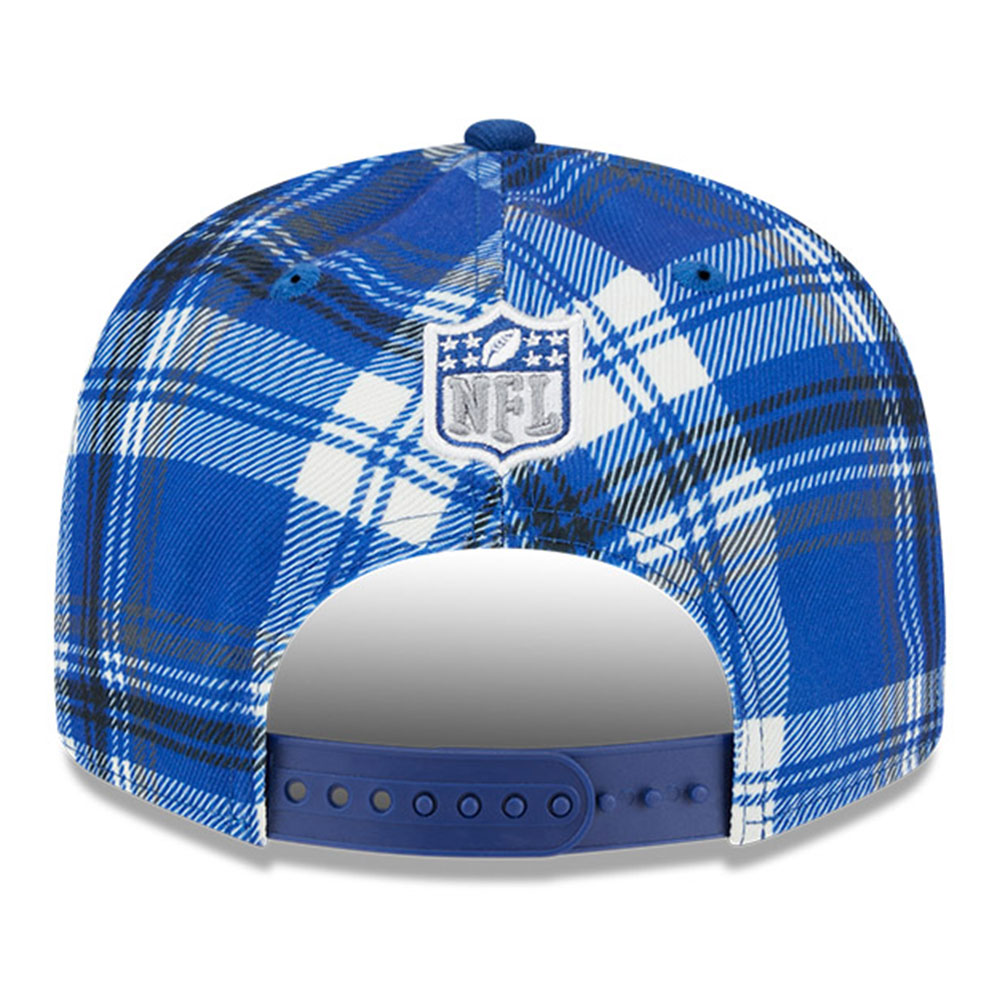 Youth New Era Royal Indianapolis Colts 2024 Sideline Statement 9FIFTY Snapback Hat - Image 10