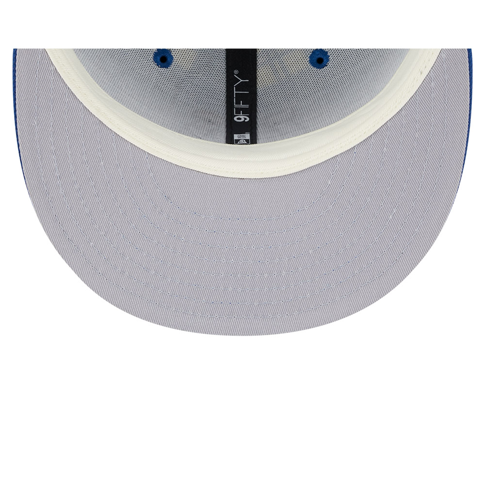 Youth New Era Royal Indianapolis Colts 2024 Sideline Statement 9FIFTY Snapback Hat - Image 11