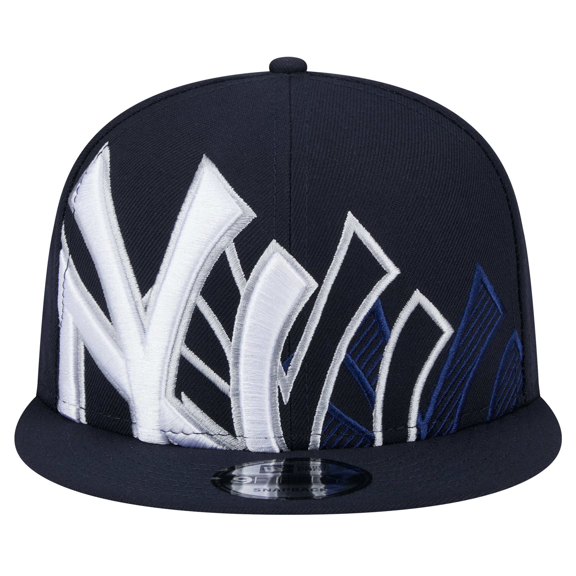 Men's New Era Navy New York Yankees Team Shadow 9FIFTY Snapback Hat - Image 8