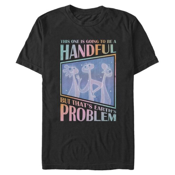 Men's Mad Engine Black Soul Jerry Problem Graphic T-Shirt