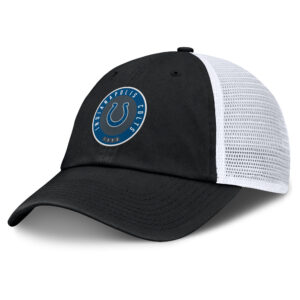 Men's Fanatics Black Indianapolis Colts Averie Trucker Adjustable Hat
