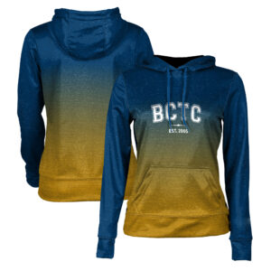 Women's ProSphere  Blue Bluegrass Community and Technical College  Ombre Pullover Hoodie