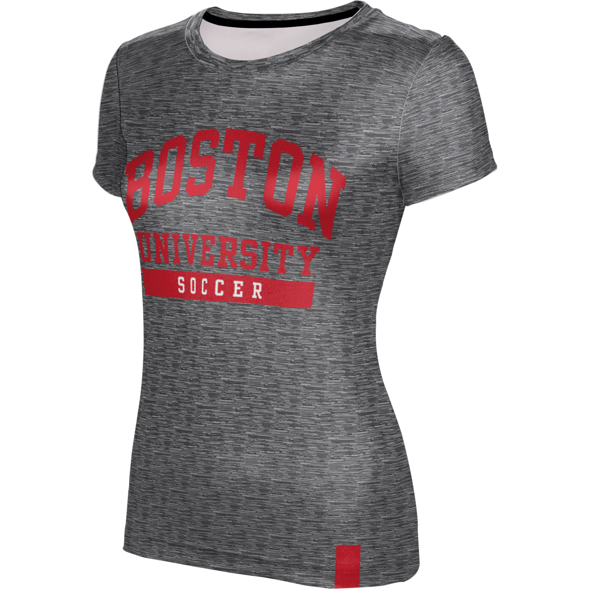 Women's ProSphere Heather Gray Boston University Soccer T-Shirt - Image 6