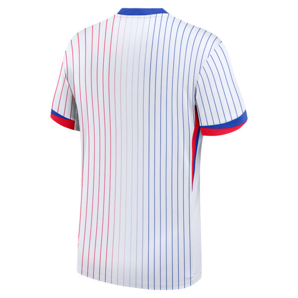 Men's Nike  White France National Team 2024 Away Replica Blank Jersey - Image 9