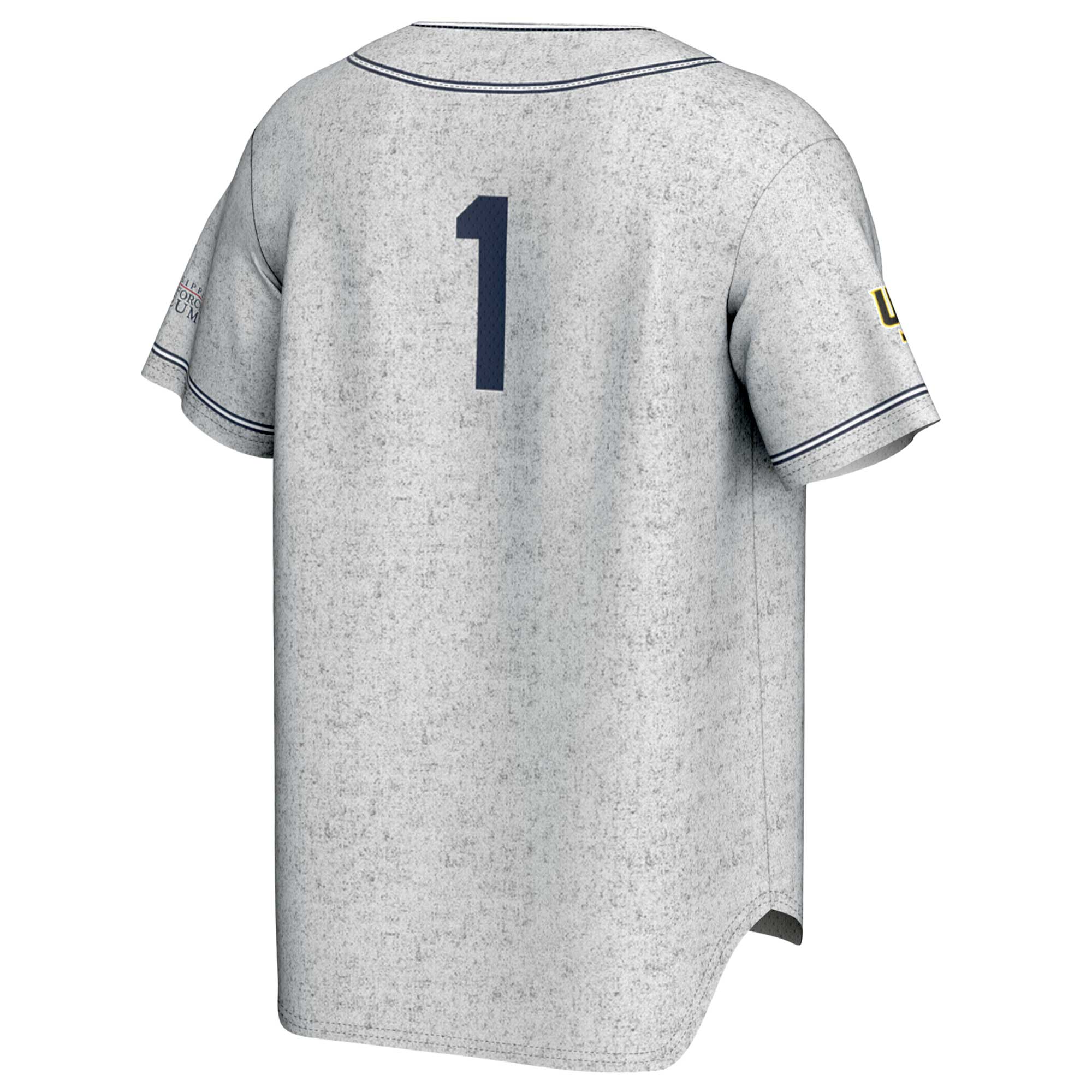 Youth GameDay Greats Gray Southern Miss Golden Eagles Camp Shelby Lightweight Baseball Fashion Jersey - Image 7