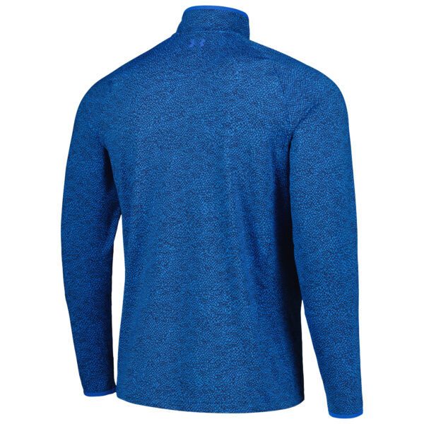Men's Under Armour Blue The Zurich Classic Shellrix Print Raglan Quarter-Zip Top - Image 13