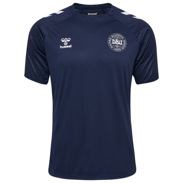 Men's Navy Denmark National Team 2024 Pro Training Jersey - Image 6