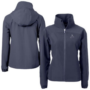 Women's Cutter & Buck Navy St. Louis Cardinals Charter Eco Recycled Full-Zip Jacket