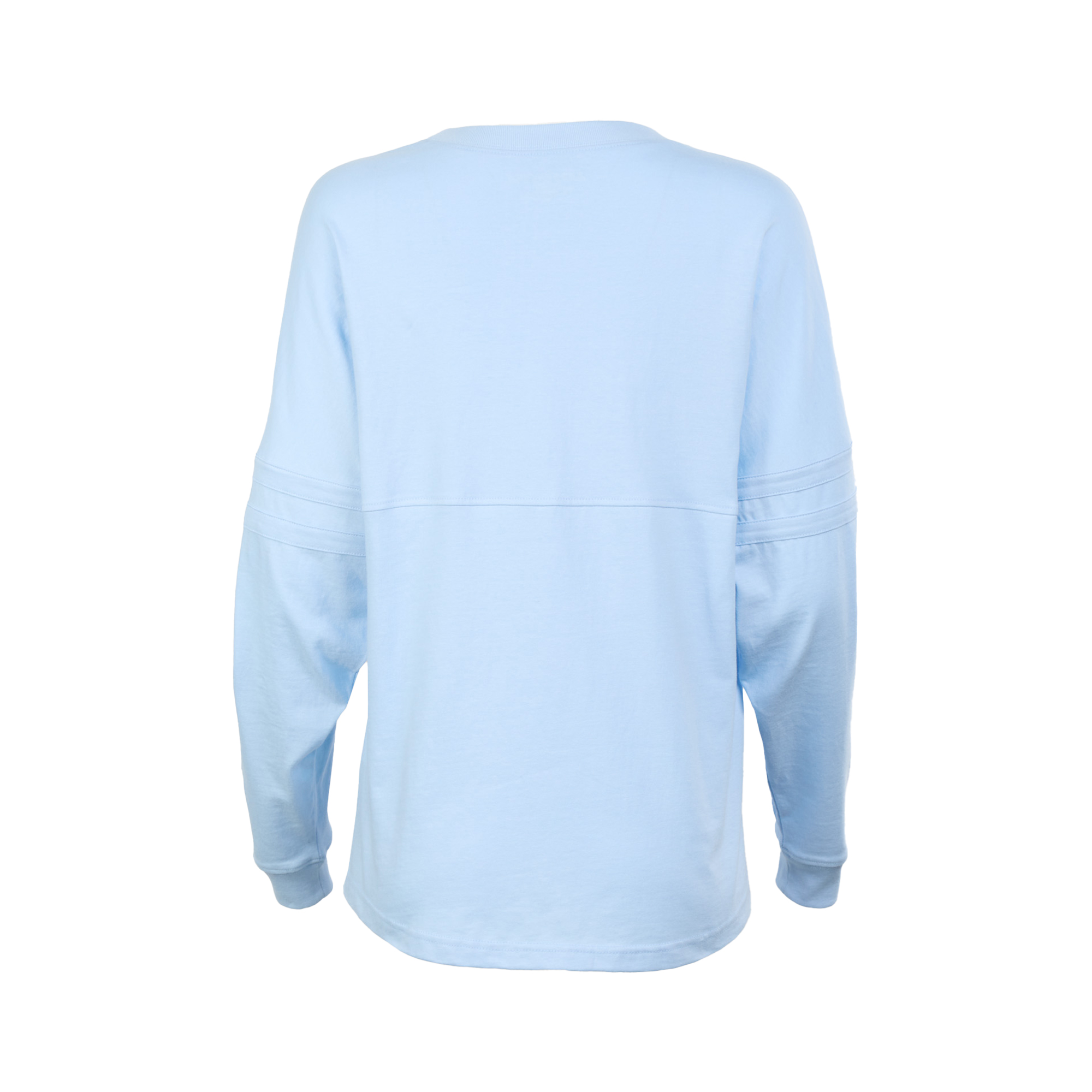 Women's Light Blue Corpus Christi Hooks Retro Jersey Long Sleeve Pom Pom T-Shirt - Image 4