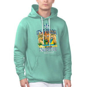 Men's Margaritaville Mint Houston Astros Five O'Clock Graphic Pullover Hoodie