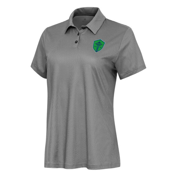 Women's Antigua White/Black Seattle Sounders FC Rings Polo