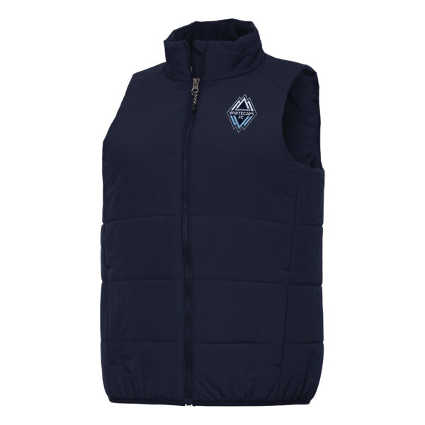 Women's Antigua Deep Sea Blue Vancouver Whitecaps FC Experience Full-Zip Vest