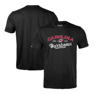 Men's Levelwear Black Carolina Hurricanes Richmond Ice Wall T-Shirt