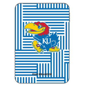 OtterBox Kansas Jayhawks 5,000 mAh Geometric Lines Mobile Charging Kit