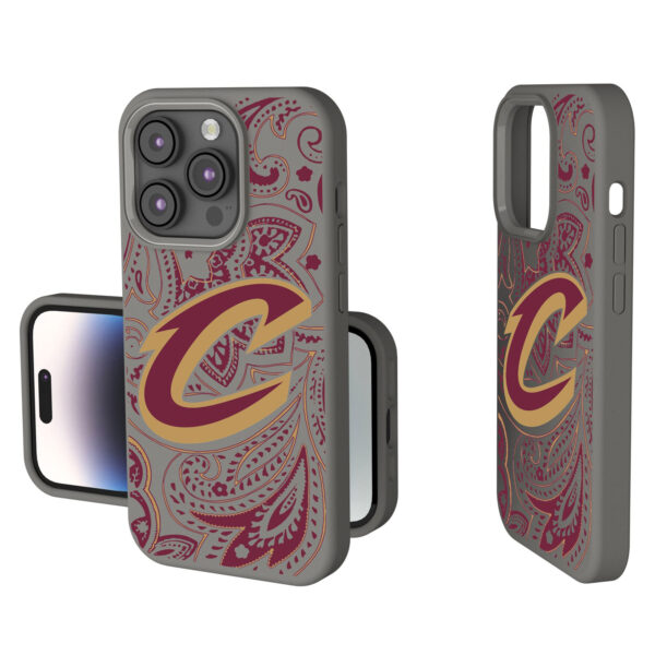 Cleveland Cavaliers Paisley iPhone Soft Touch Case