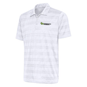 Men's Antigua White George Mason Patriots Compass Polo