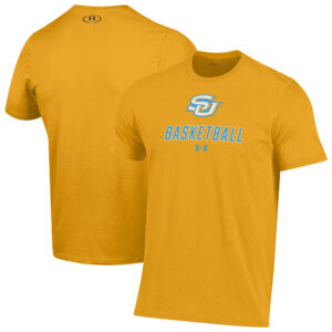 Men's Under Armour  Gold Southern University Jaguars Basketball Performance T-Shirt