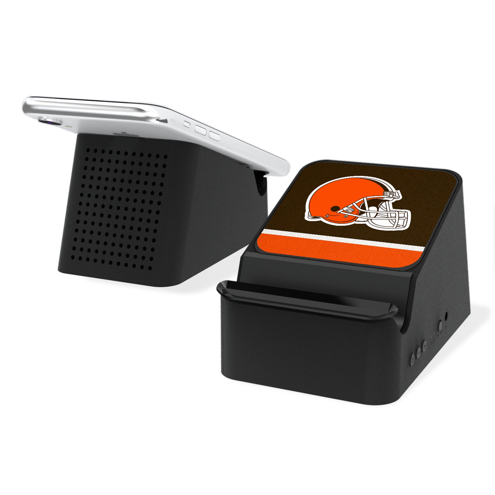 Cleveland Browns Wireless Charging Station and Bluetooth Speaker