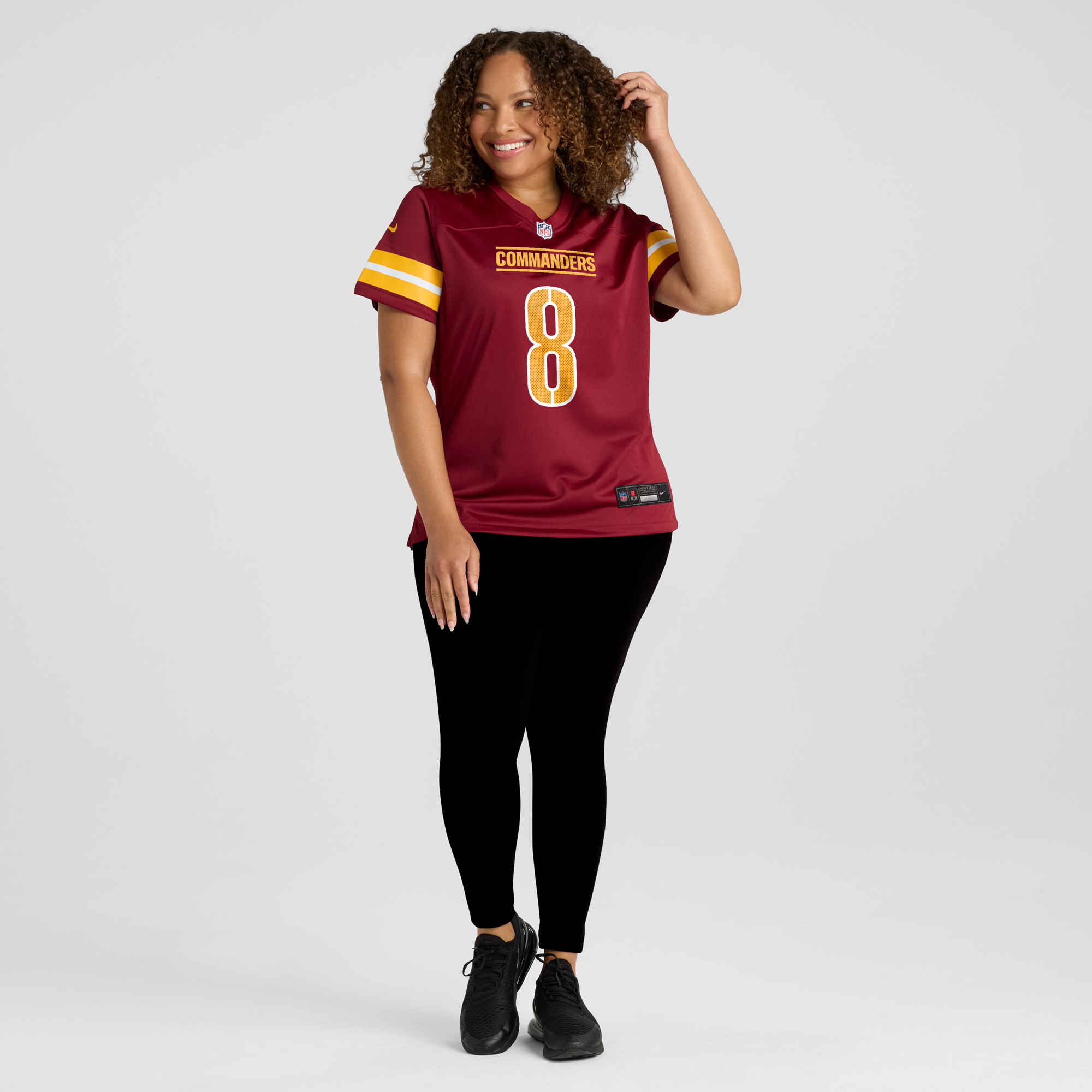 Women's Nike Brian Robinson Burgundy Washington Commanders Player Game Jersey - Image 16
