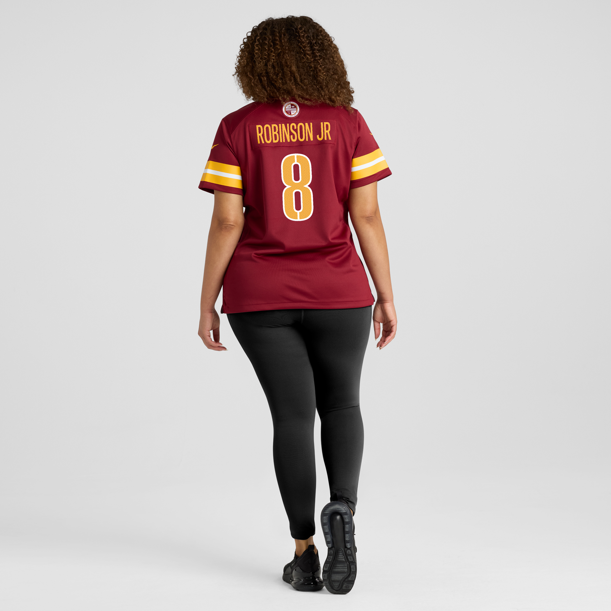 Women's Nike Brian Robinson Burgundy Washington Commanders Player Game Jersey - Image 8
