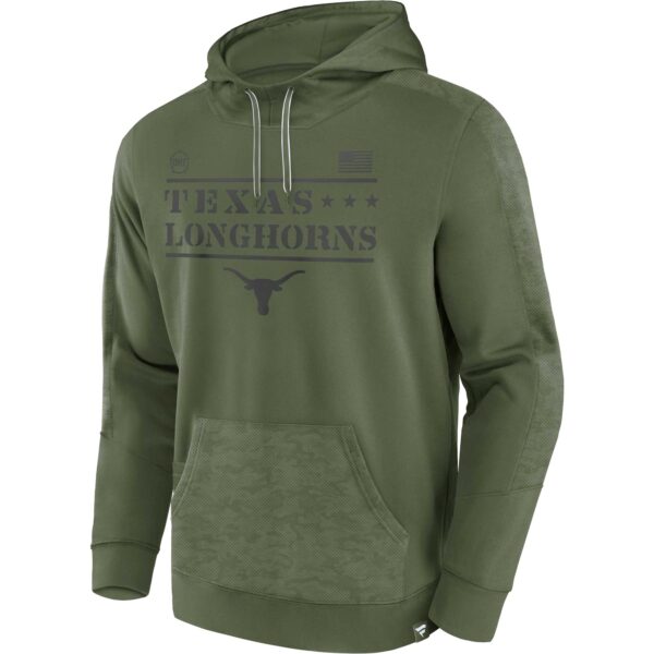 Men's Champion Heathered Gray Tennessee Tech Golden Eagles Reverse Weave Fleece Pullover Hoodie - Image 3