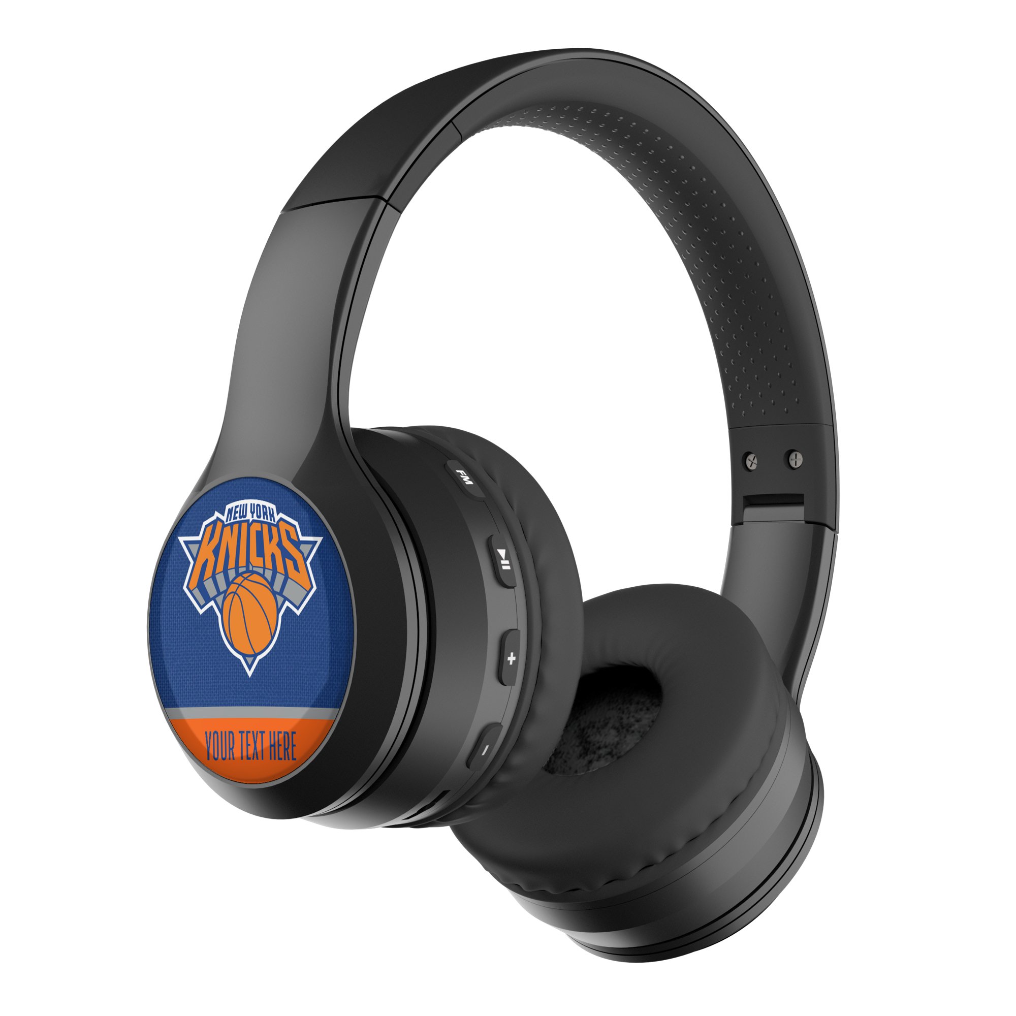 New York Knicks Personalized Wireless Bluetooth Headphones & Case