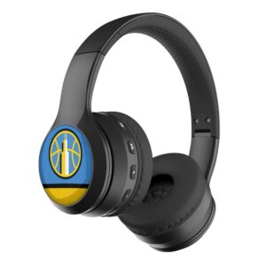 Keyscaper Chicago Sky Stripe Wireless Bluetooth Headphones with Case
