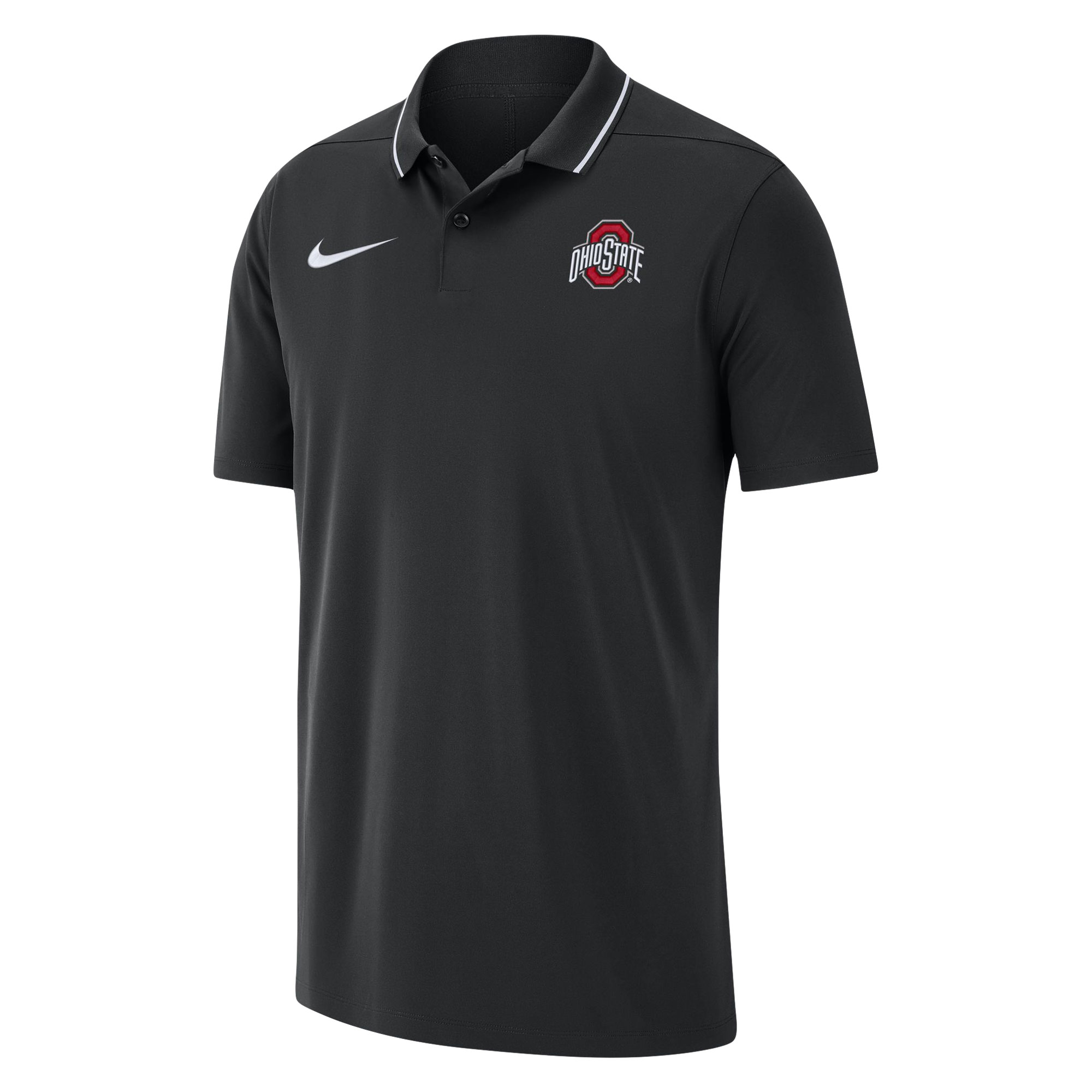 Men's Nike Black Ohio State Buckeyes 2023 Coaches Performance Polo - Image 3